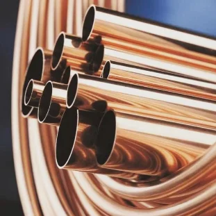 High purity copper  coil for air conditioning and refrigerator Copper pancake coils1/2-5/8 inch 15m