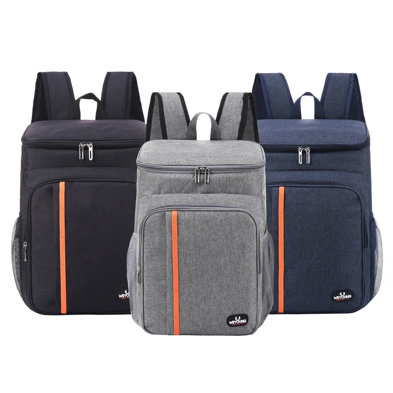 2021 Wholesale Shoulder Insulation Bag Outdoor Ice Pack Thickening Insulation Backpack Leakproof Picnic Bag