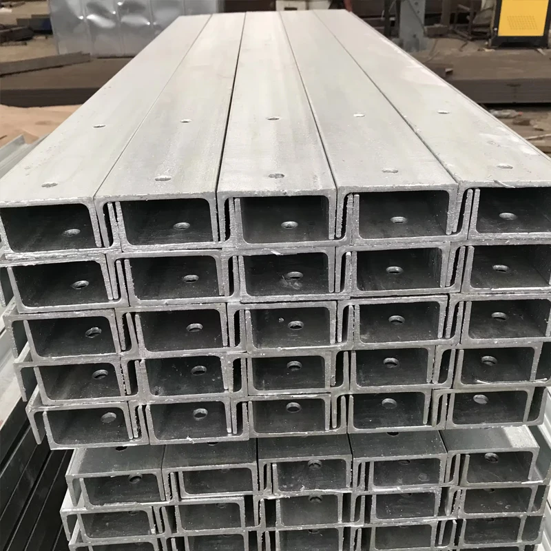 Bended U Iron Cold Hot Rolled Beams Galvanized C Carbon Stainless Steel Profiles Channel manufacturer