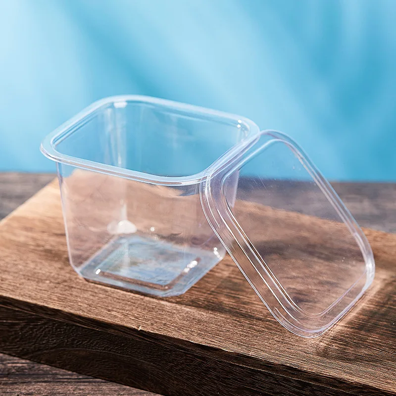 Wholesale Custom Printed Mini Clear Disposable Plastic Yogurt Pudding Desert Dessert Ice Cream Cups With Lids