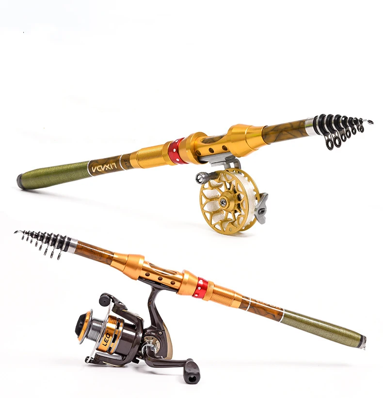 Mini Rocky Fishing Rod Short Sea Fishing Rod Carbon fishing rod reel set