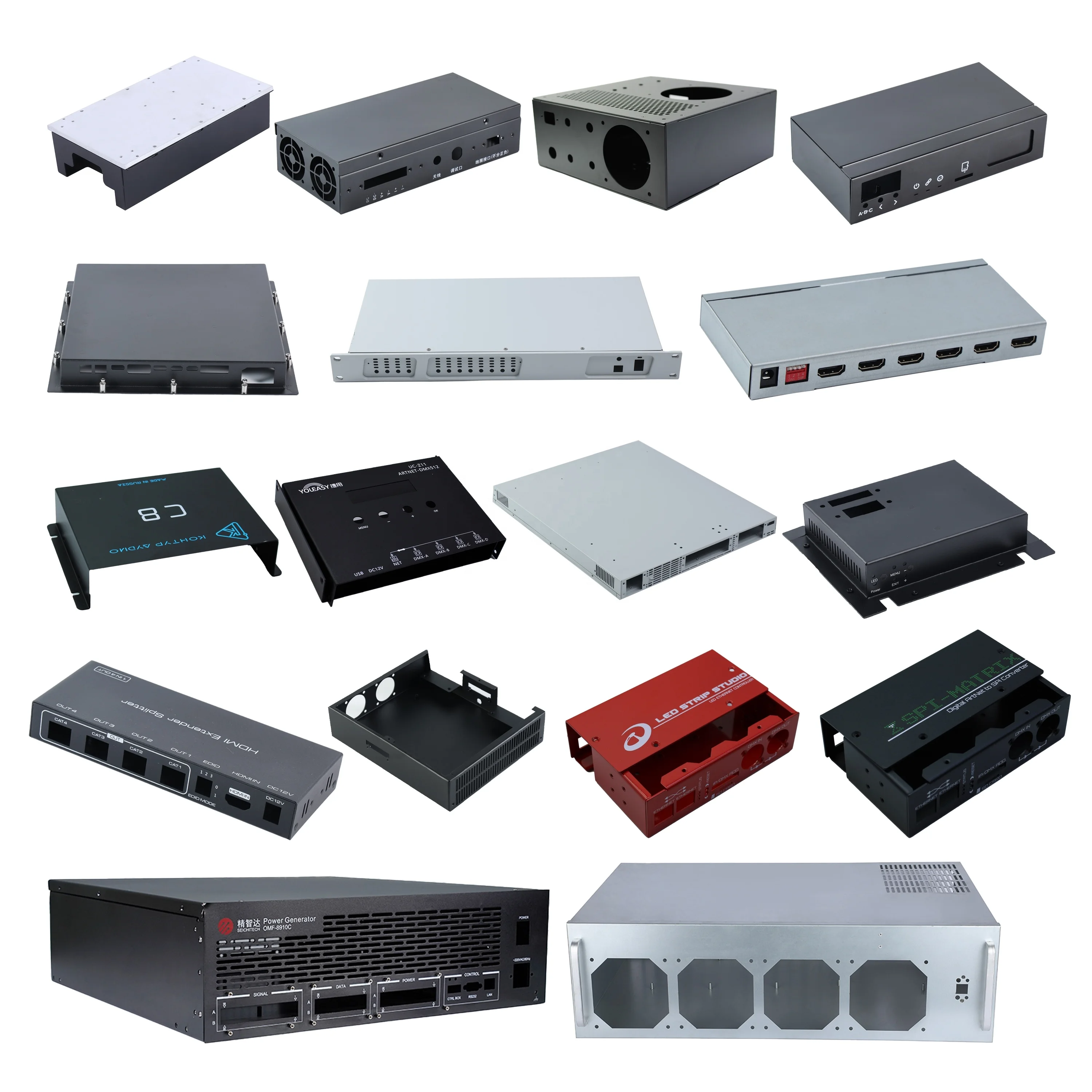 Custom Steel Aluminum Sheet Box Aluminium Metal Custom Metal Case Aluminium Enclosure Stainless Steel Fabrication