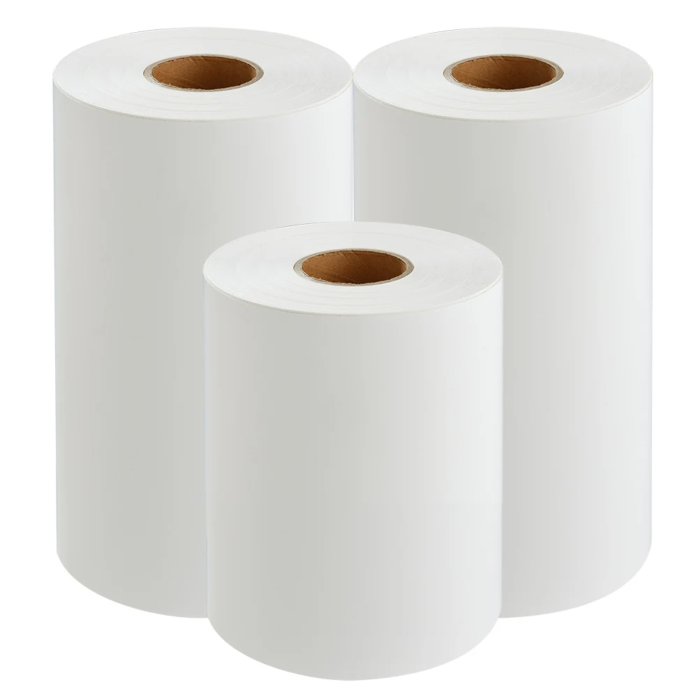 2022 hot sale self adhesive vinyl sticker paper matt jumbo roll for labels