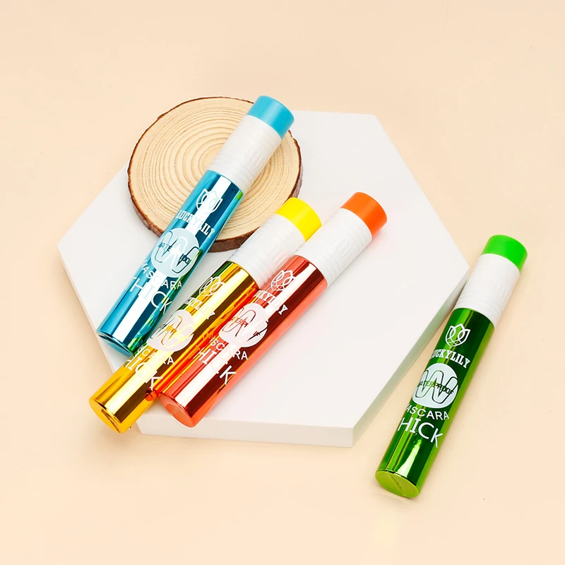 Luckylily New Design Colored Pencil Tube Mascara Wholesale Waterproof Mascara Curling Thick For Daily Life