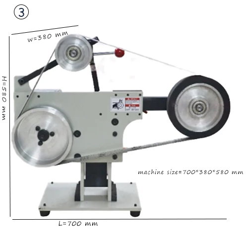 
2x72 inches abrasive belt grinding machine 3 functions in one  (1600208180842)