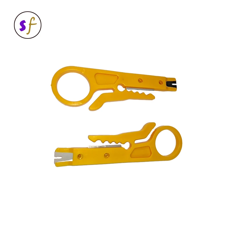 wire Stripper Knife Crimper Pliers Crimping Tool RJ45 Network Cable Stripping Wire Cutter Cut Line Tool
