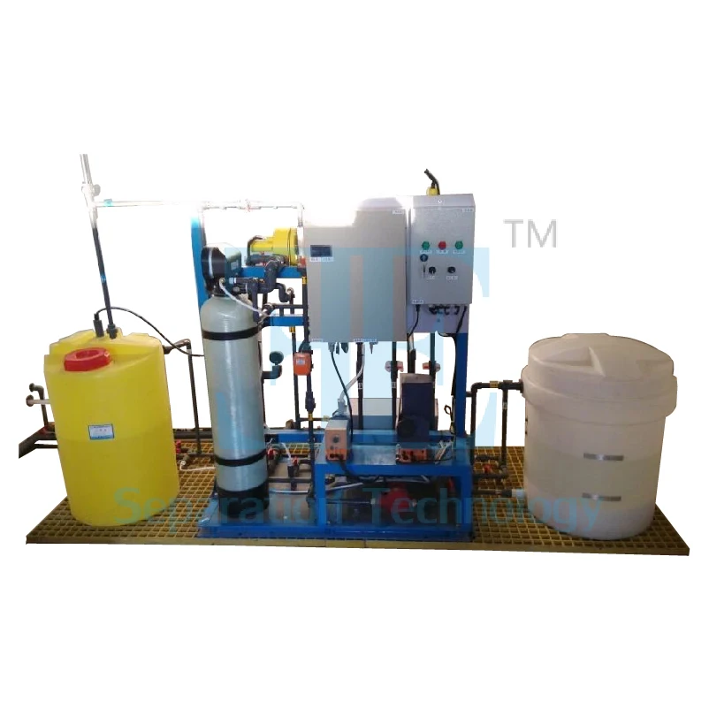 Sodium Hypochlorite Generator Filtration Sterlizer NaClO Producer Drinking Water Disinfection