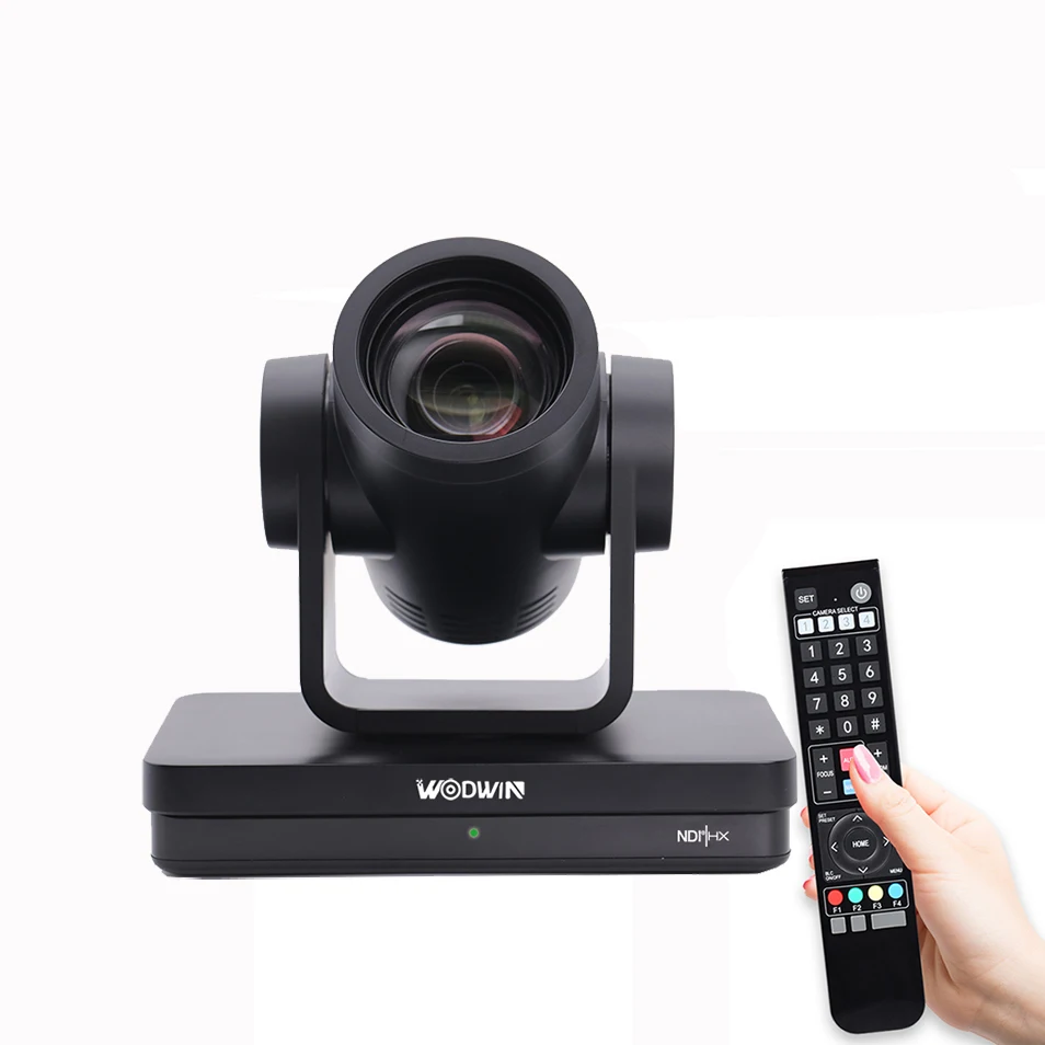 20X Broadcast Camera HDM1 3G-SDI LAN POE 1080P/60FPS  Live Streaming NDI PTZ Camera for Church Supports VMix OBS