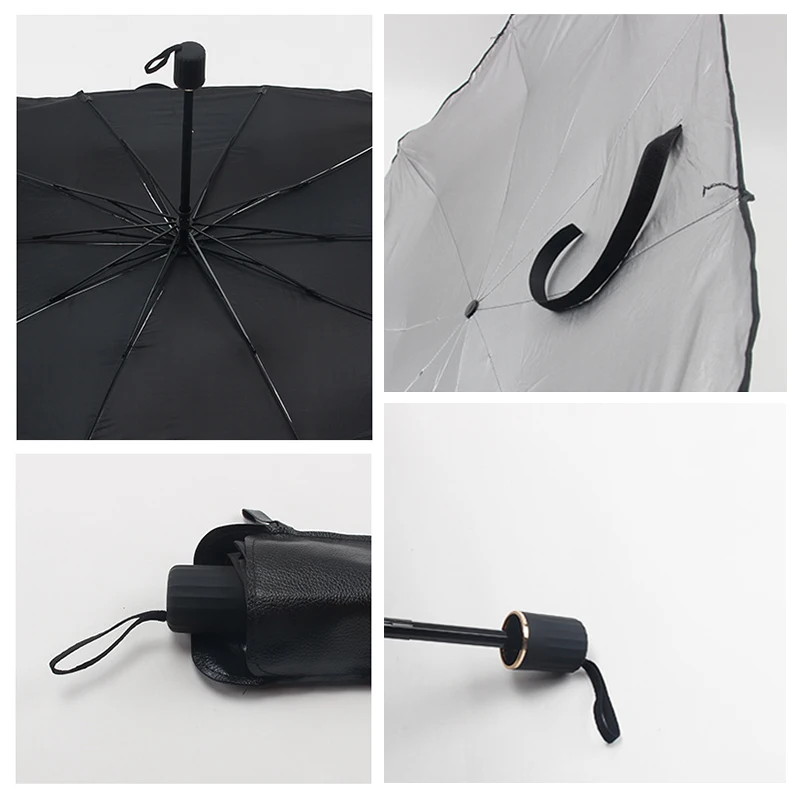 Foldable UV Ray Reflector Multi-Functional Sun Protection Car Windshield Sunshade Umbrell