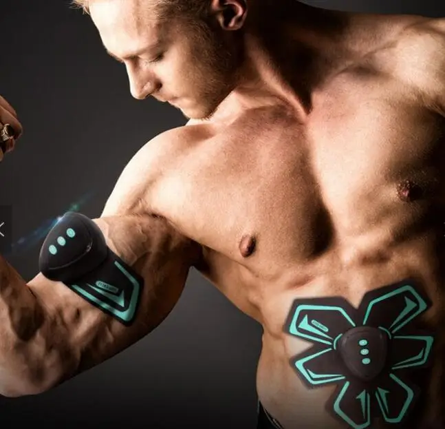 Электронный гимнастический Бодибилдинг Huanwei, тренировочный Массажер для брюшных мышц, талии, мышц тела, тренажер для мышц