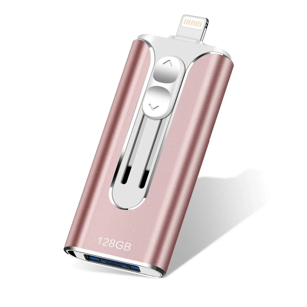 OTG USB flash drive Usb 3.0 pen drive for iPhone/iPAD/Android SmartPhone/Tablet/PC 8GB 16GB 32GB 64GB 128GB Pendrive