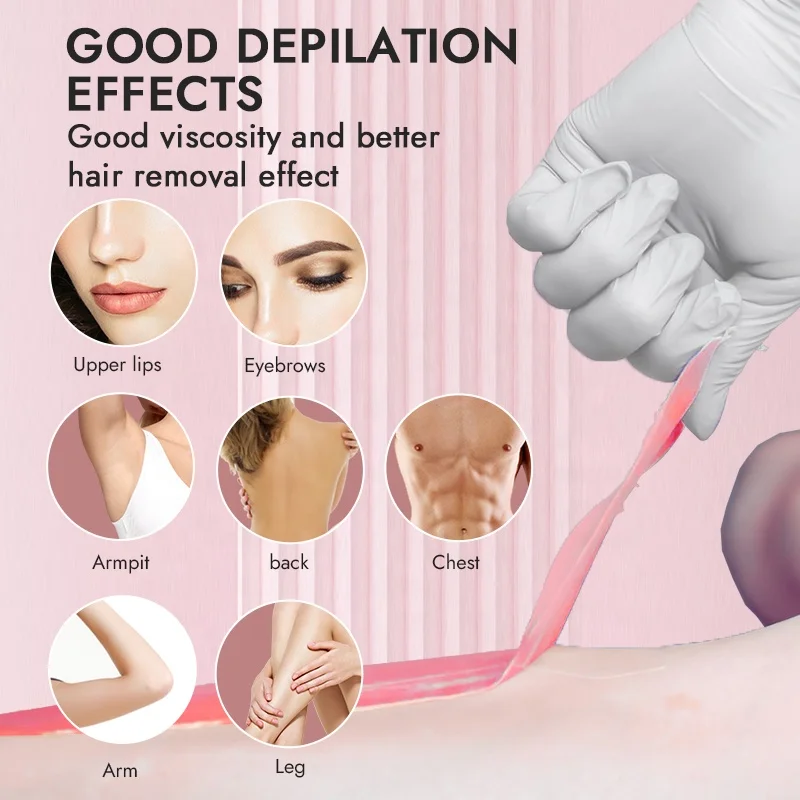 Low Moq Competitive Price Painless Efficient Brazilian Body Face 300g 500g 1000g Hard Wax Beads For Hair Removal