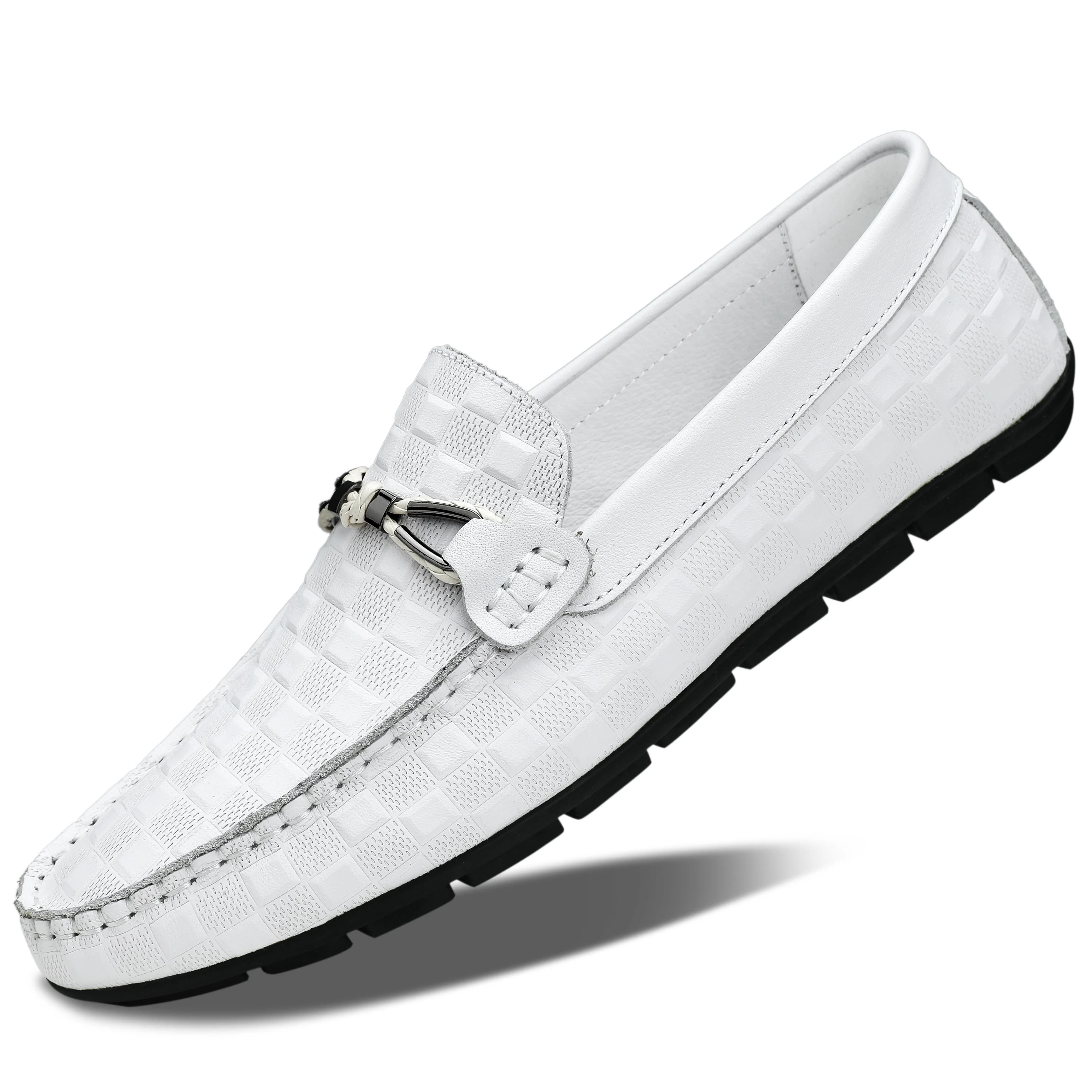 2021 High Quality Mens Dress Shoes Luxury Flat Casual Driving Loafers Leather Shoes For men