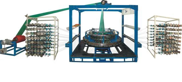 Leno mesh bag circular weaving loom