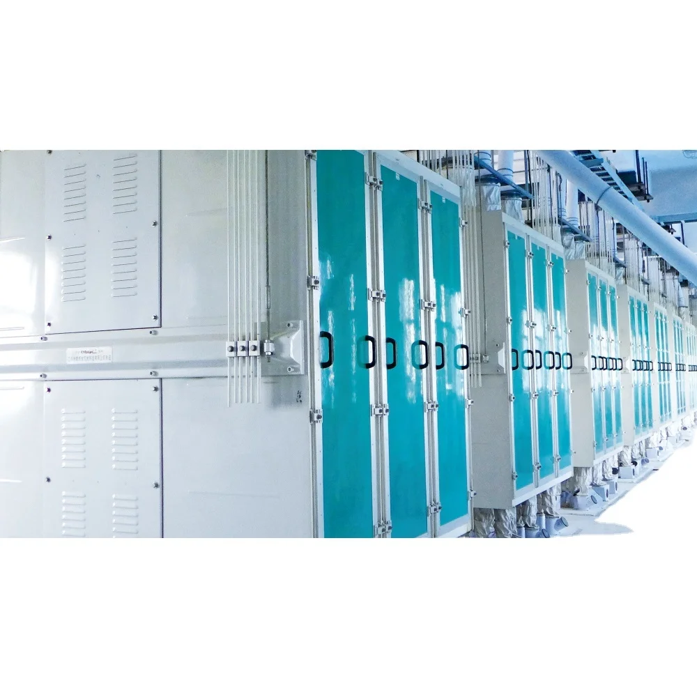 Turnkey plant projects Wheat milling Flour Mill China  100tpd