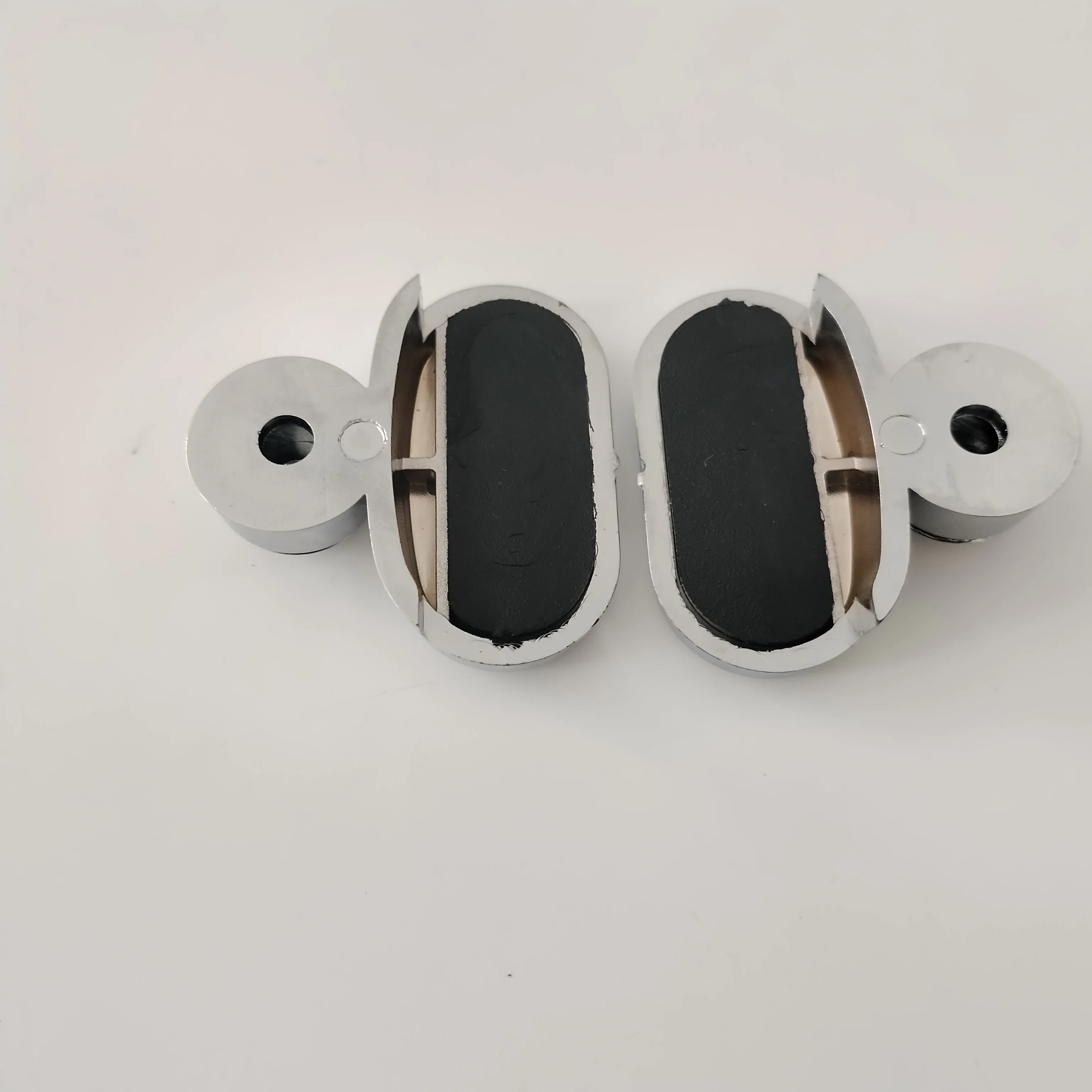 Zinc Glass Clip Accessories Bracket Top Pivot Accessories  Corne Clamp For Home Hardware Accessories