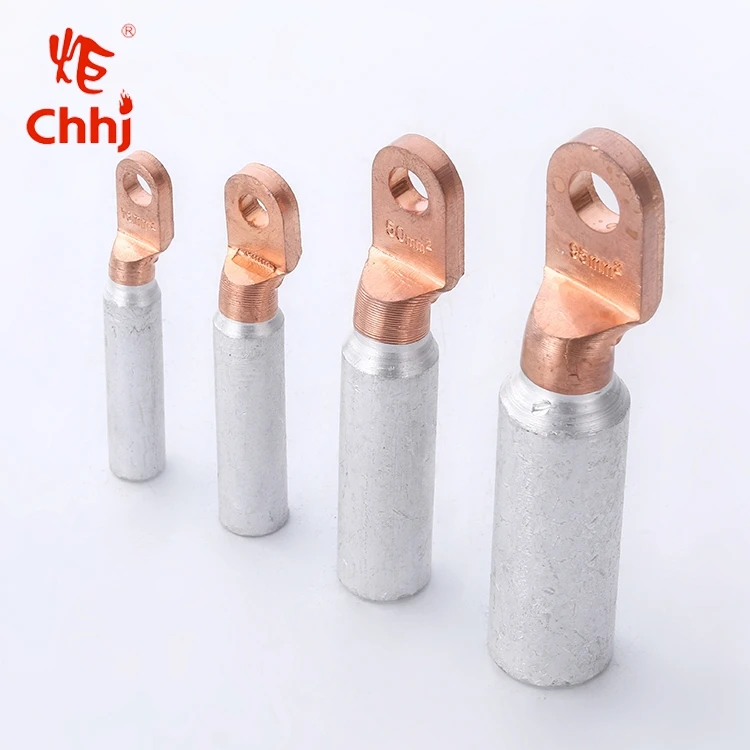DTL-3 биметаллический медно-Алюминиевый сварки трением кабельный наконечник электрического провода Конец Терминал