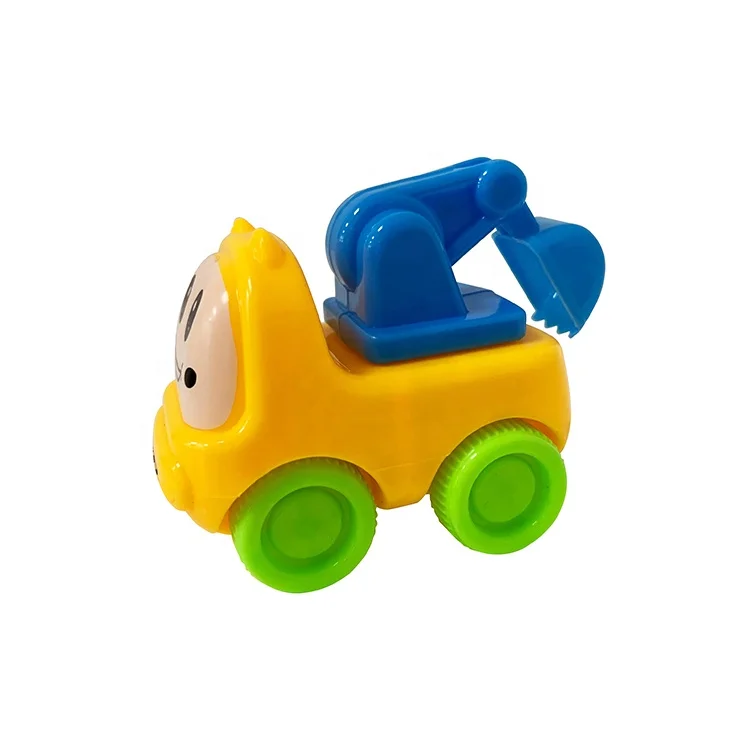 Pull Back Engineering Vehicle car for kids toys capsule