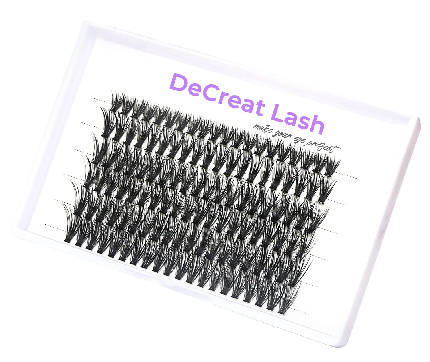 DIY Lash Extensions kit segment Silk Lashes Self-Application Individual Lashes