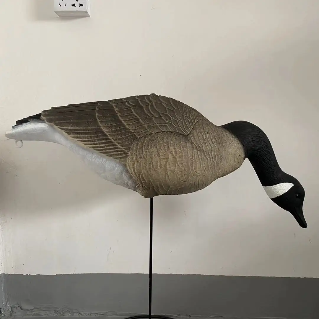 
Outdoor sports bigger hook Canada flocked head and tail goose decoys for goose hunting 
