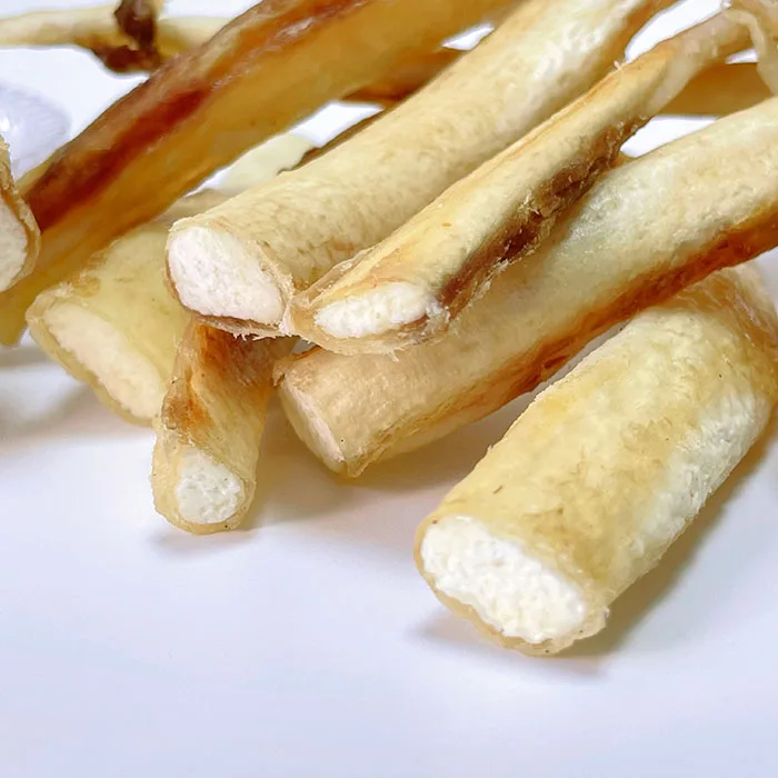 New Designs Widely Used 100% Natural Healthy Bovine Rib Gristle 8-12cm Dog Dry Food Pet Food