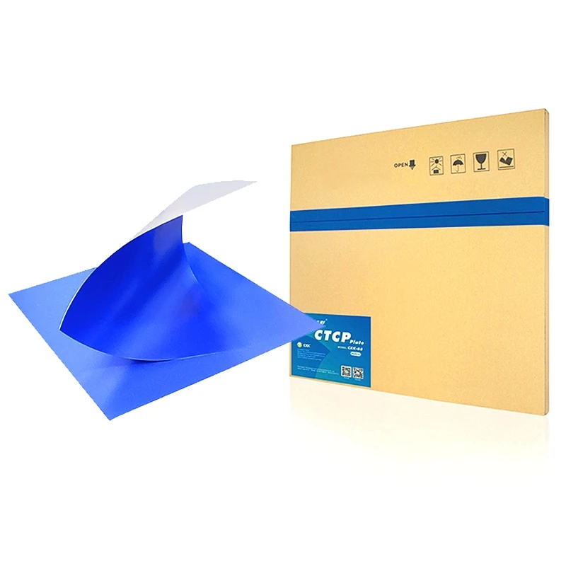 High impression ctcp positive plate