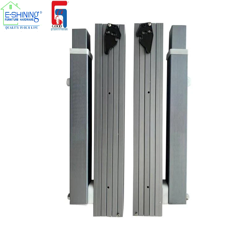 48mm Full Extension Expanding Table Hardware Cabinet Rail Drawer Slide Heavy Duty Slide Out Table Mechanism