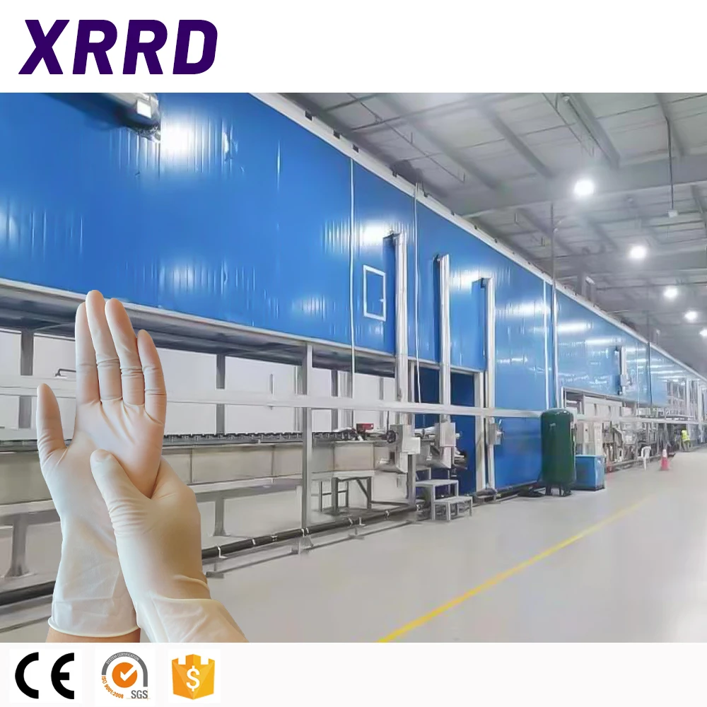 Latex Glove Production Line Machinery Vinyl Glove Production Line