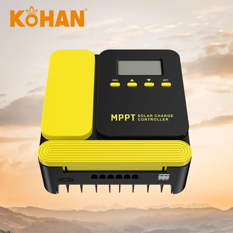 Smart MPPT 40A 50A 60A Sun Solar Charge Controller Voltage AUTO 12V 24V PWM For Lithium Lead Acid Battery
