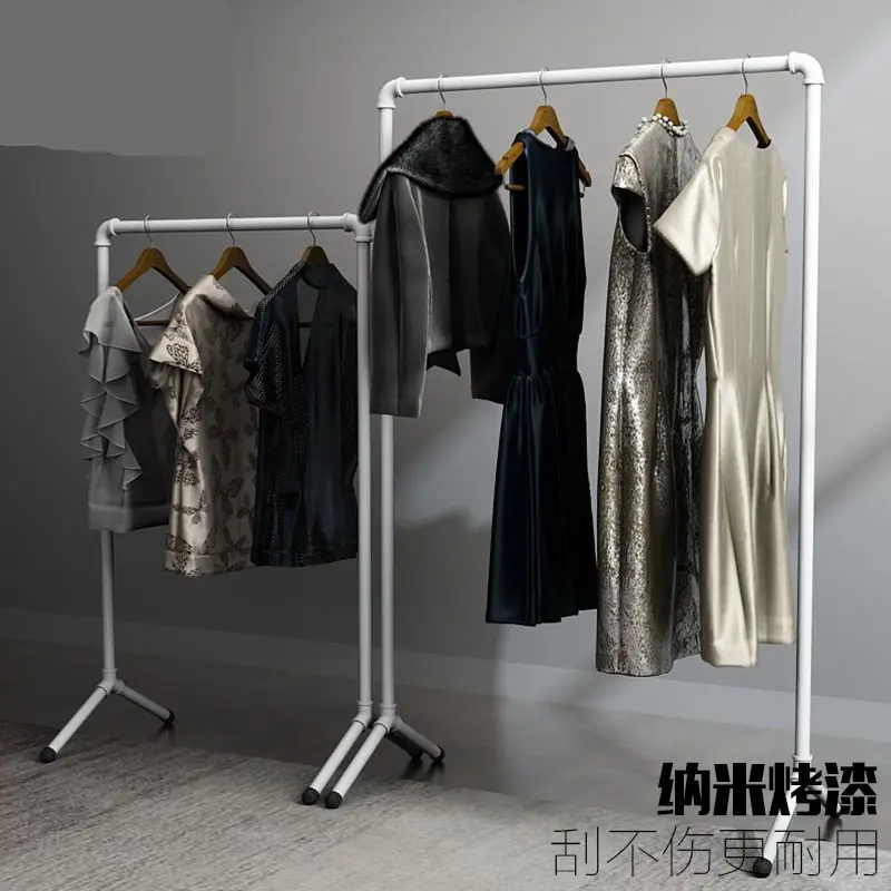 New Design Clothes Rack Coat Hanger Stand Stainless Steel Clothes Drying Rack