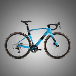 New ultra-light full carbon fiber frame wheel set UT/R8000 road bike racing 700C road bike