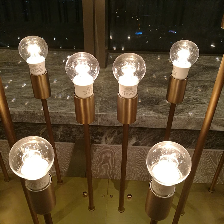 Holiday light landscape decoration custom garden outdoor glass copper led garden light