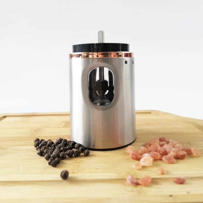 2024 New Arrival battery operated salt and pepper grinder automatic spice salt and pepper grinder set of 2