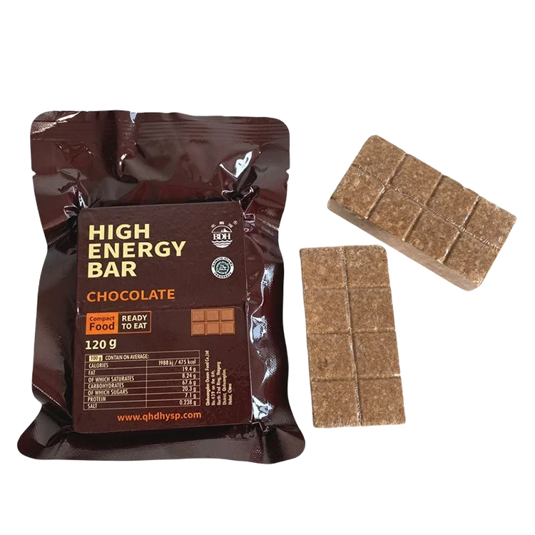 Экстренный поставщик пищевых продуктов, высокоэнергетические сжатые печенье, кемпинг, халяльное шоколадное печенье