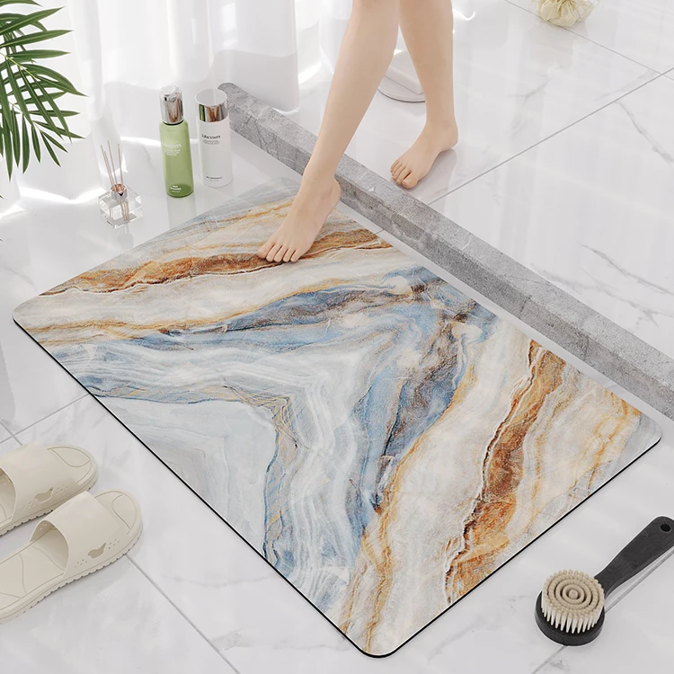 Factory Direct Sales luxury High Quality household items Absorbs water strongly non slip mat plain door mat non slip play mat