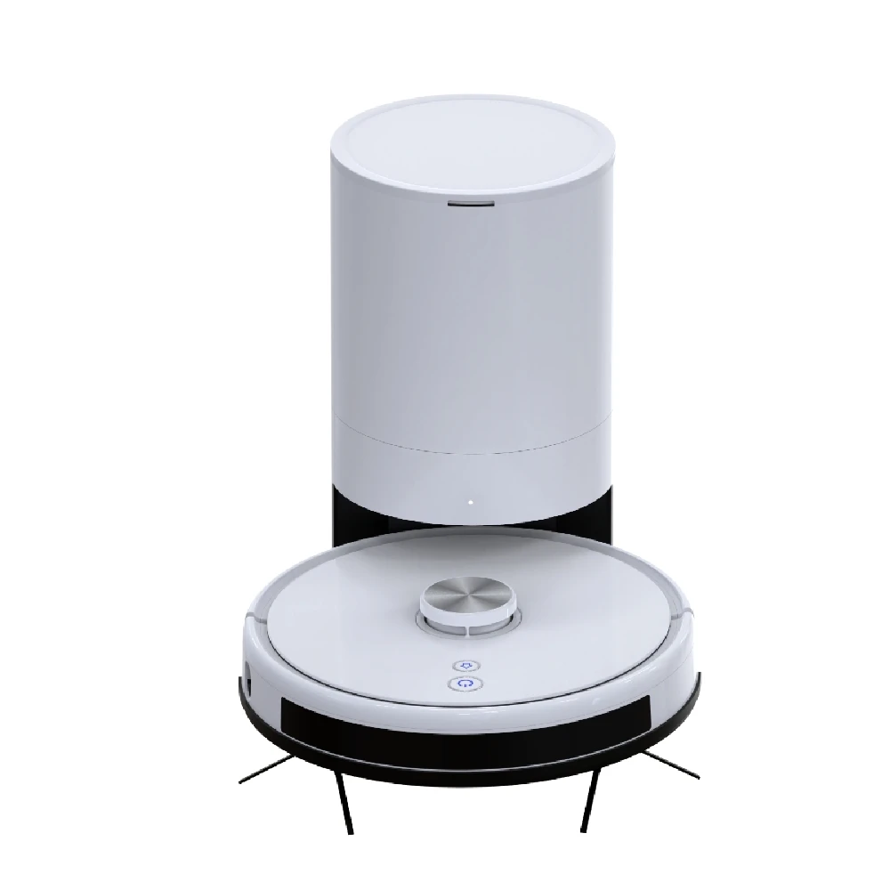 Automatic Laser Robot Vacuum Cleaner with CE Certification, wet and dry 2 in 1 and Self empty