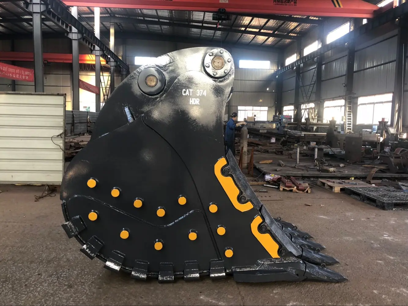 OEM 50T Severe Duty Ore Rock  Bucket for Mining Mountain