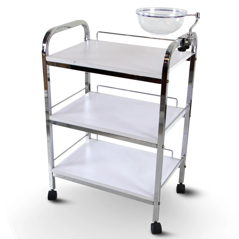 New style Hair Salon Trolley Cart Facial Hand Trolley Beauty Spa Facial Trolley Hair Salon Rolling Cart
