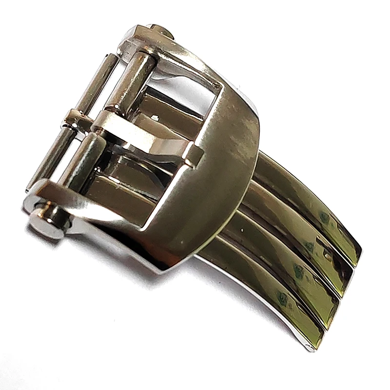 luxury deployment replacement butterfly 20mm watch buckle watch band clasp