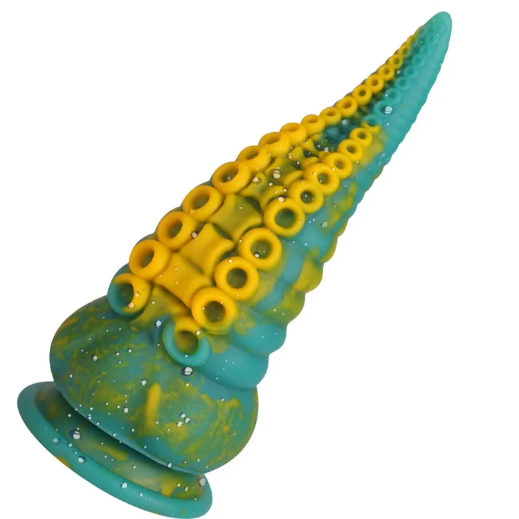 Tentacle Toys, Thick Octopus Huge Anal Dildo of Premium Liquid Silicone with Strong Suction Cup for Vaginal G Spot Anal Play