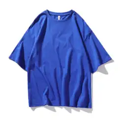 200g 3D T Shirt Manufacturers Mid Sleeve Combed Cotton Oversized 100% Cotton Mens T Shirts