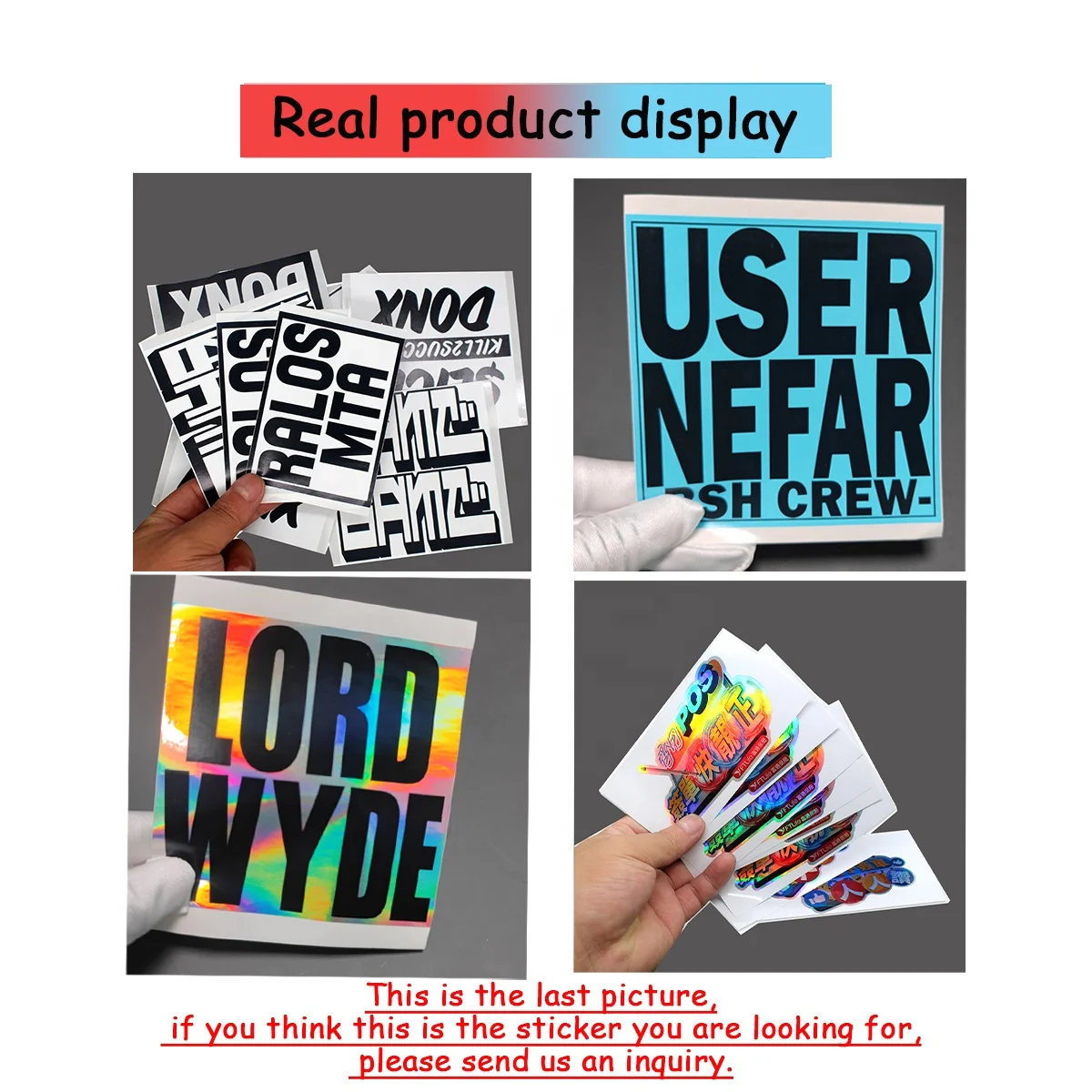 Custom hologram eggshell sticker ultra destructive vinyl material Blank laser eggshell sticker for graffiti painting use