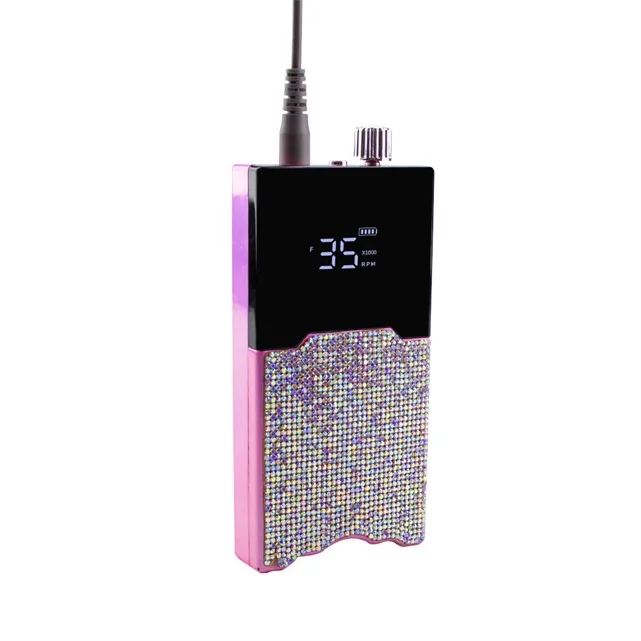 35000RMP Portable Diamond Drill Bit Set Nail Manicure Set File Nail Pen Machine Set Kit Nail Drill Machine With Charge base