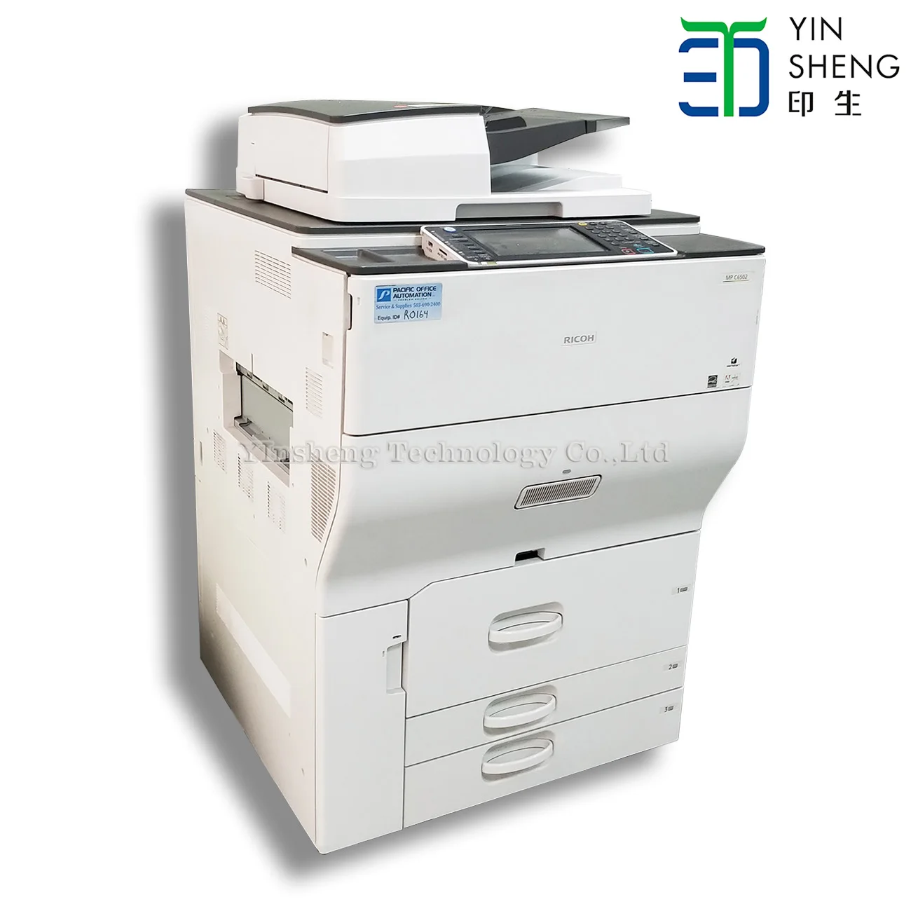 Used Multifunctional Copier Refurbished Colorful Photocopier For Ricoh MP C6502