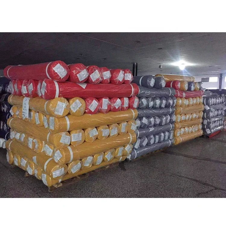 Anti-wear and dust-proof warm 100% polyester mesh waterfall knit crepe scuba fabric