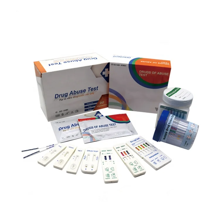 99% Accuracy multi drug doa test 6 panel urine test/one step 5-in 1 drug test for home use