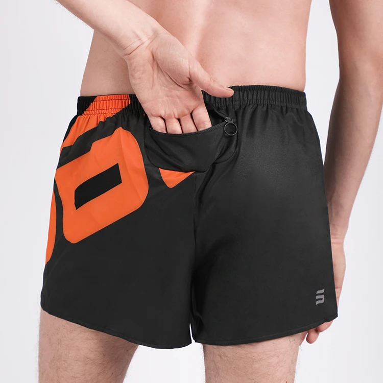 Пользовательские летние мужские быстросохнущие спортивные тренировочные шорты для йоги бега с задними карманами и логотипом OEM