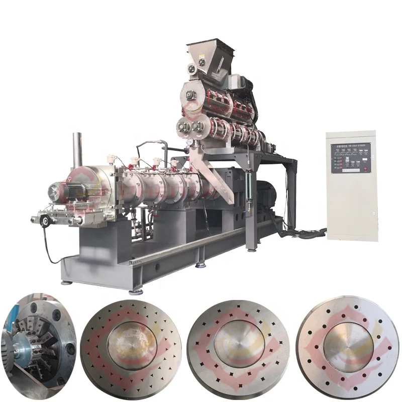 CE Certificate Pet Food Extruder Dog Cat Food Making Machine Production Line