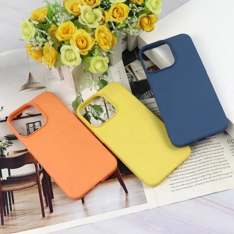 Newest Silicon Case for iphone 13 13 Pro 12 Pro Max 13 Mini Cover with Microfiber Lining