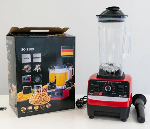 2 Liter 3000W 4500W Silver Multifunction Commercial Beauty Blender Personal Usb Juicer Cup Portable Blender Frullatore